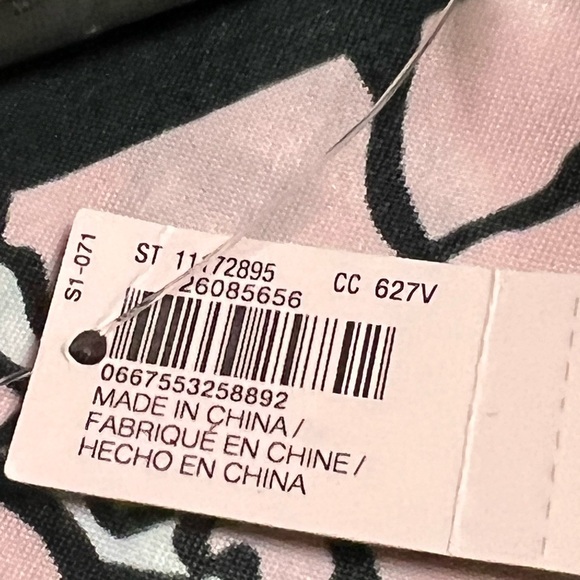 Scarf Bombshell Victoria’s Secret Pink Black  Silk - Picture 5 of 7